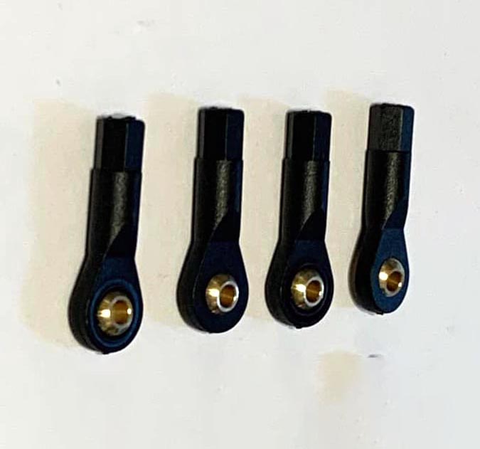 Black Nylon Ball Head Ø3xH5xL29xM3 (4 db)